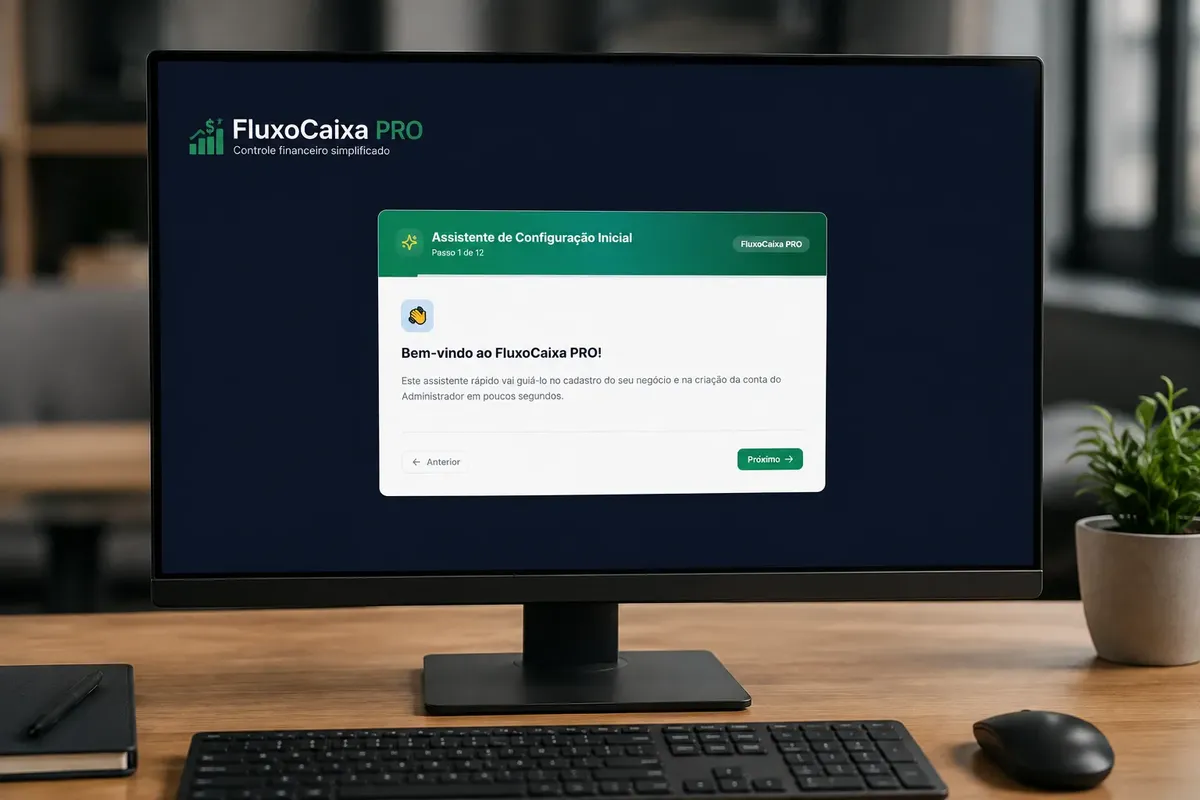 Assistente de configuração inicial